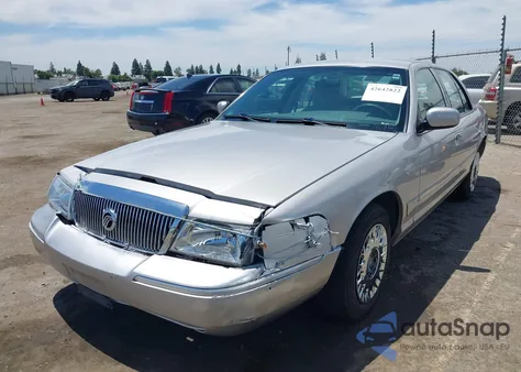 2004 Mercury Grand Marquis Gs из США, поврежденный, VIN 2MEFM74W34X612334